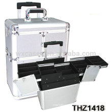 2014 new design professional makeup trolley case
